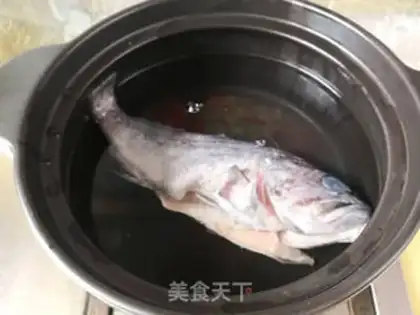 Make Blackfish soup step 1