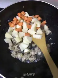 Make Curry chicken step 4
