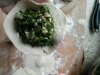 Make Porridge pork buns step 7