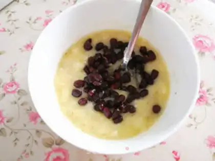 Make Banana melon step 1
