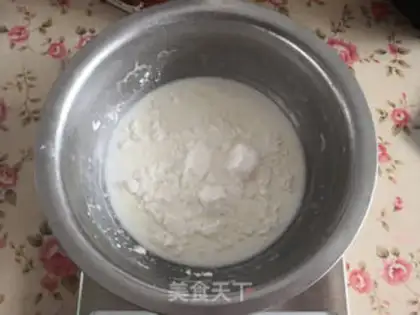 Make A small milk coconut step 1
