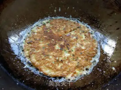 Make Meat and eggs pancakes step 5