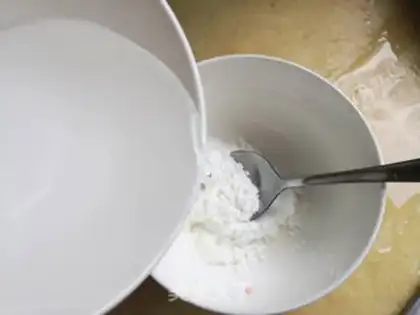 Make Yellowfish dumplings step 1