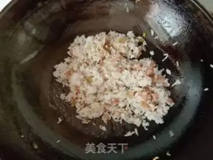 Make Meatloaf for egg and rice step 6