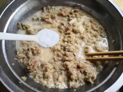Make Yellowfish dumplings step 4