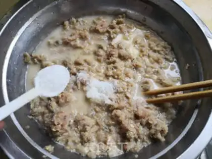 Make Yellowfish dumplings step 5