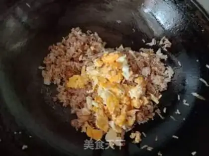 Make Meatloaf for egg and rice step 8