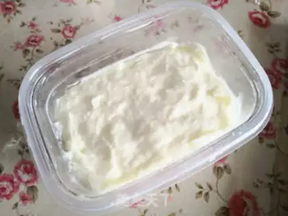 Make A small milk coconut step 6
