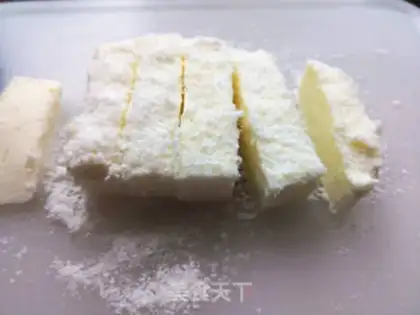 Make A small milk coconut step 7