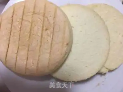Make Bean cream cake step 1