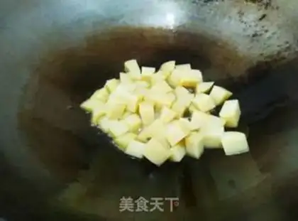 Make Hot rice tofu step 4