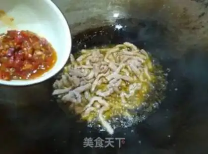 Make Garlic fried meat step 8