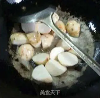 Make Potato with lentils step 4
