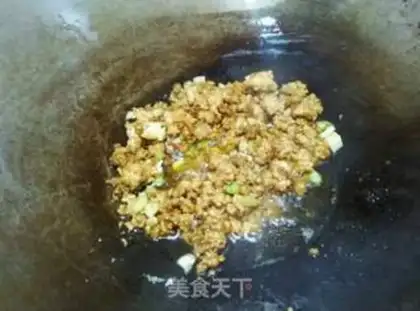 Make Meat and pea rice step 7