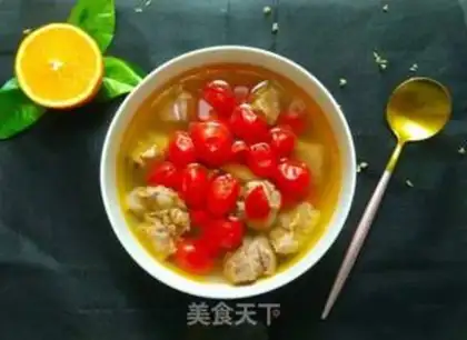 Make Tomato chop soup step 17