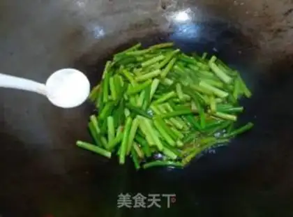 Make Garlic fried meat step 13