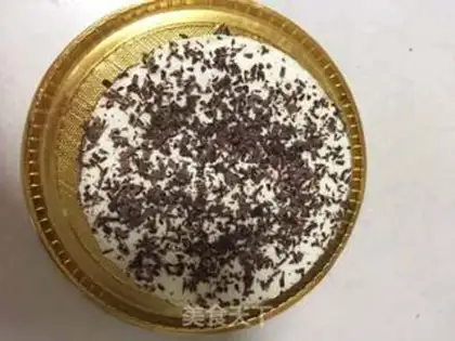 Make Bean cream cake step 10