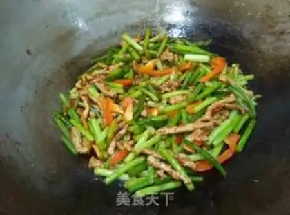 Make Garlic fried meat step 17