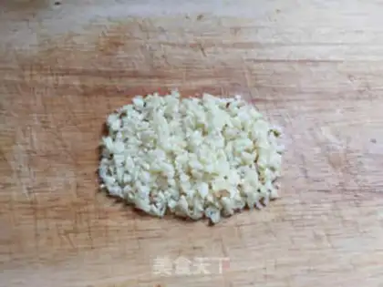 Make Garlic steam step 0