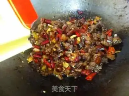 Make Spicy rabbits step 21