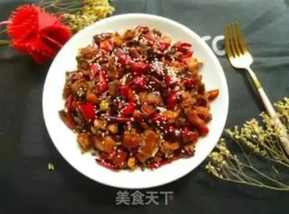 Make Spicy rabbits step 24