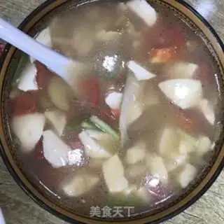 Make Swordfish tofu soup step 2