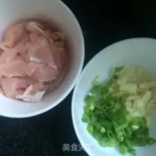 Make Precious sliced beans step 1