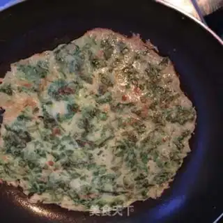 Make A green eggcake step 5