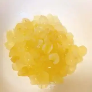 Make Peach glue, honey soap step 0