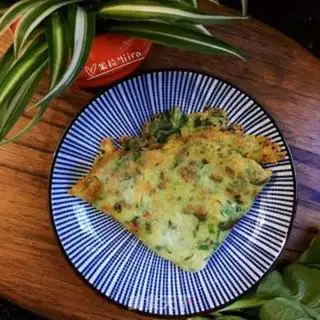 Make A green eggcake step 6