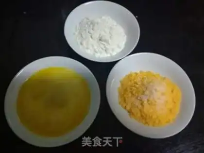 Make Fried gold shrimp step 3