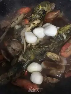 Make A pot of fresh seafood step 8