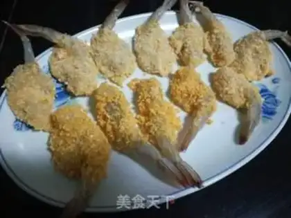 Make Fried gold shrimp step 7