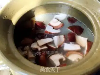 Make Clear the rooster belly soup step 9