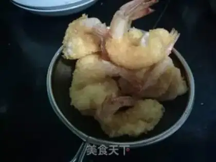 Make Fried gold shrimp step 9