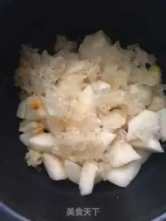 Make Silver ear pear step 3