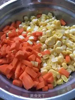 Make Corn scrawny meat step 0