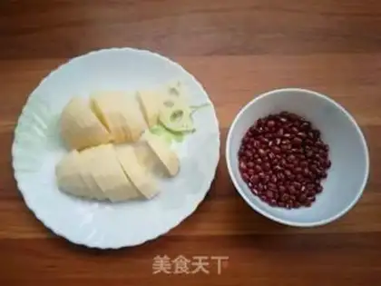 Make The red bean is so dry step 0