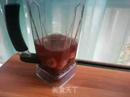Make The red bean is so dry step 1