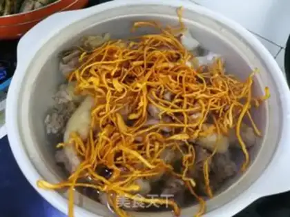 Make The white vermin weed stewed pheasant step 5