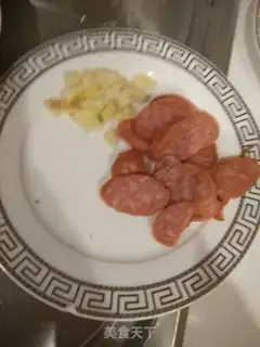 Make Quadrants with red sausages step 3