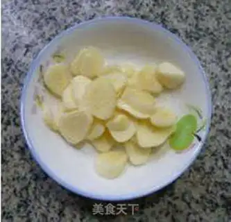 Make Garlic wood and tofu step 2