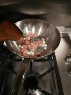 Make Quadrants with red sausages step 6