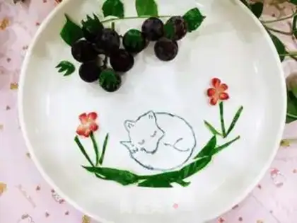 Make Grapes and foxes step 3