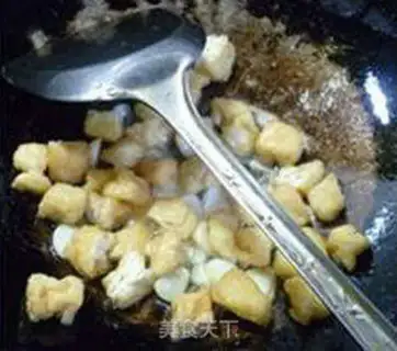 Make Garlic wood and tofu step 5