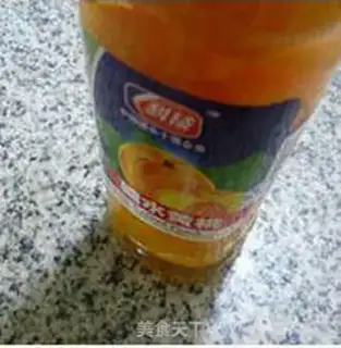 Make Peach ice cream step 1
