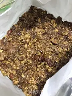 Make Homemade energy bar step 7