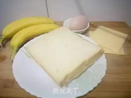 Make Banana sandwich step 0