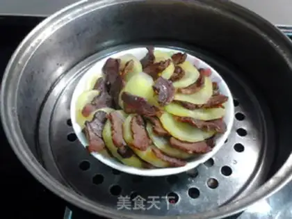 Make Steamed potatoes step 8
