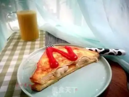 Make Banana sandwich step 5